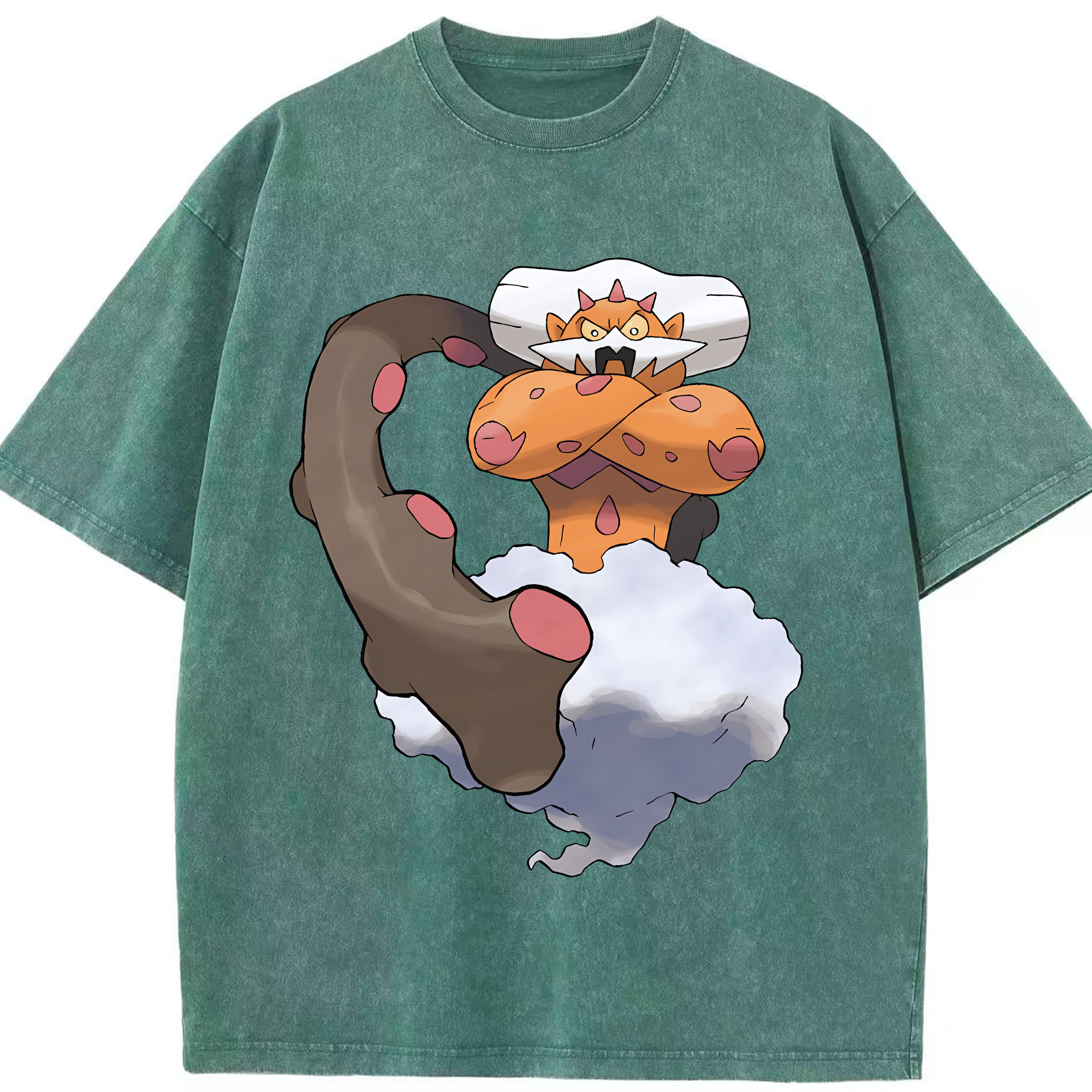 （画像用） ポケットモンスター Pokémon 綿100% ヴィンテージ風 半袖Tシャツ（フロントプリント）